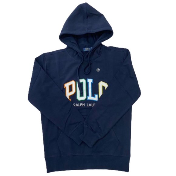 Polo Ralph Lauren Other - NWT Polo Ralph Lauren Men's Logo Graphic Fleece Hoodie Color Navy Size S - XL